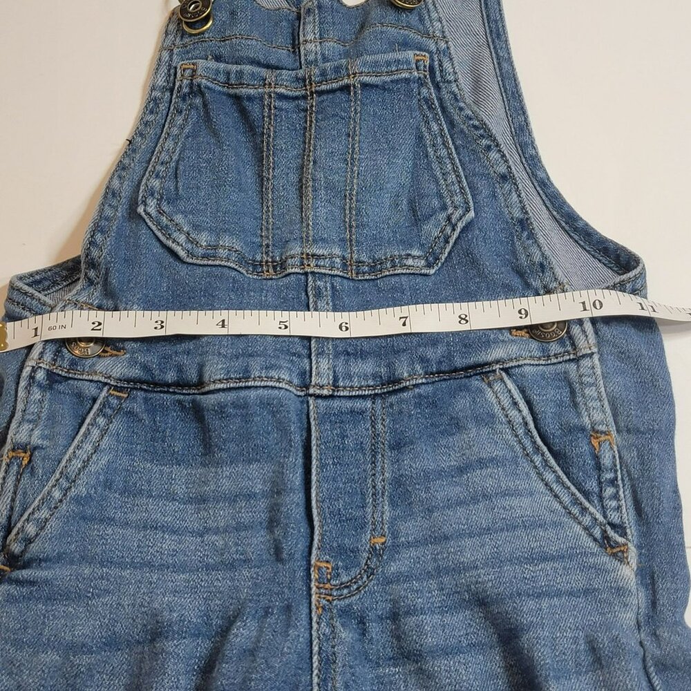 OshKosh B'Gosh Overalls, Toddler 3T, Denim Blue, Snap Button, Classic, GUC - Picture 10 of 13